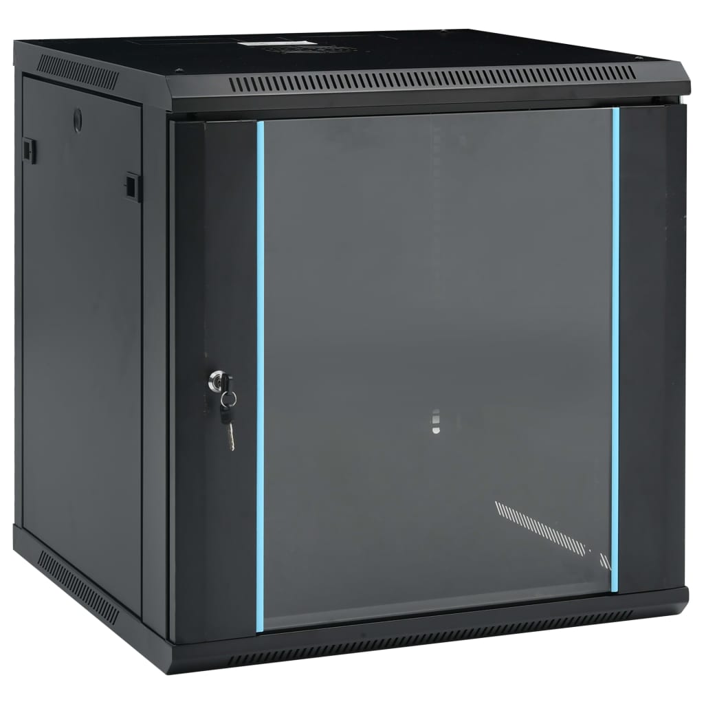 12U Wall Mounted Network Cabinet 19&quot; IP20 600x600x640 mm