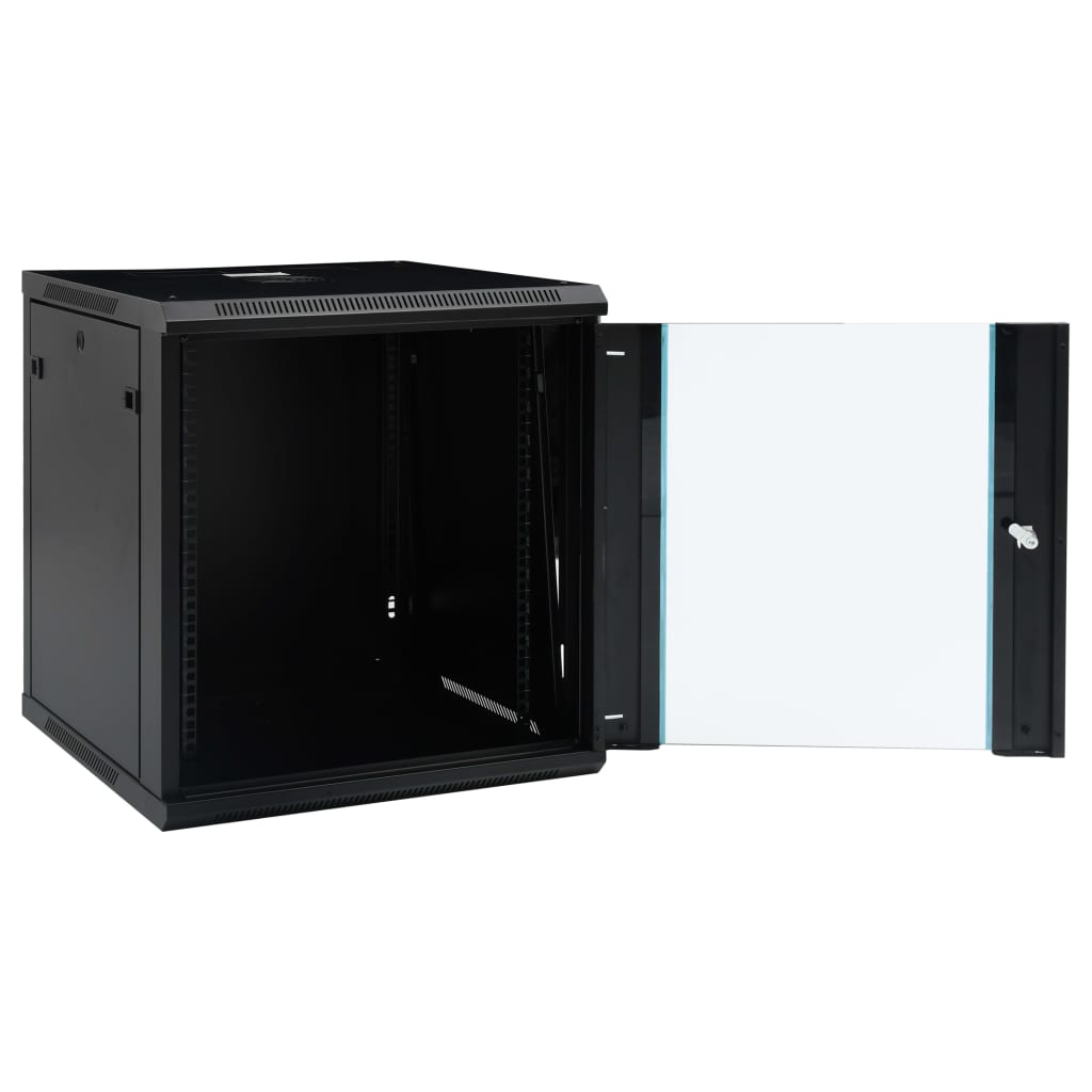 12U Wall Mounted Network Cabinet 19&quot; IP20 600x600x640 mm