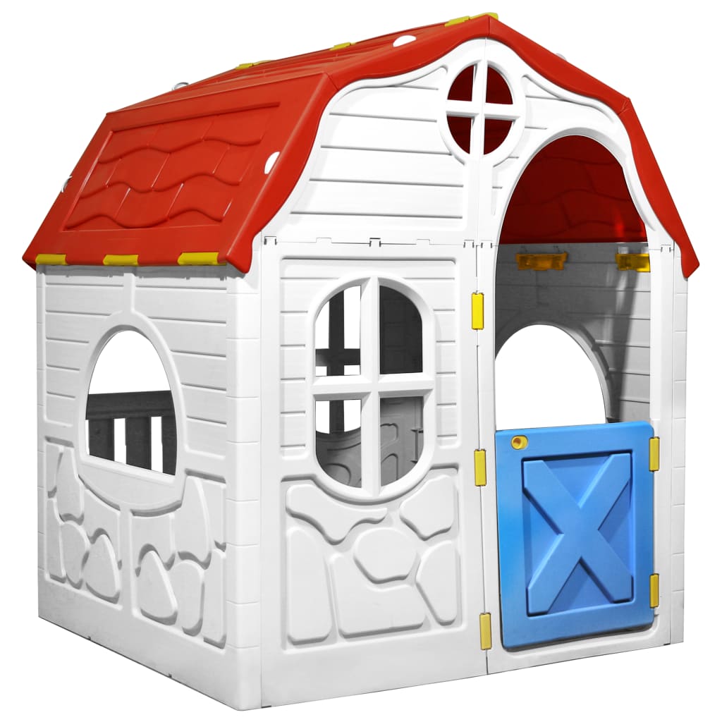 feed-cond-new, feed-sl-vidaXL Freight Payable, Multicolour, new, Outdoor Play Equipment, parcel, Playhouses, Toys & Games, Toys & Games > Outdoor Play Equipment > Playhouses, vidaXLKids Foldable Playhouse With Working Door And Windows - Premium Playhouses from vidaXL - Just $228! Shop Online Buy Now at S & D's Value Store Family Business Best Customer Service