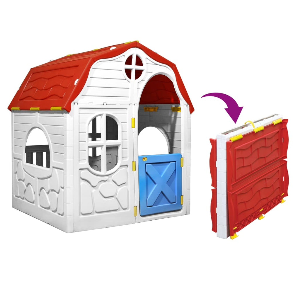 feed-cond-new, feed-sl-vidaXL Freight Payable, Multicolour, new, Outdoor Play Equipment, parcel, Playhouses, Toys & Games, Toys & Games > Outdoor Play Equipment > Playhouses, vidaXLKids Foldable Playhouse With Working Door And Windows - Premium Playhouses from vidaXL - Just $228! Shop Online Buy Now at S & D's Value Store Family Business Best Customer Service