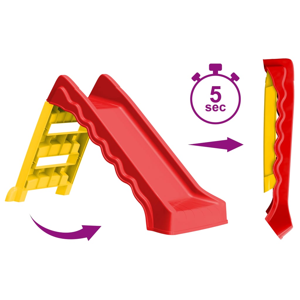 feed-cond-new, feed-sl-vidaXL Freight Payable, Multicolour, new, Outdoor Play Equipment, parcel, Slides, Toys & Games, Toys & Games > Outdoor Play Equipment > Slides, vidaXLFoldable Slide For Kids Indoor Outdoor Red And Yellow - Premium Slides from vidaXL ! Shop Online Buy Now at S & D's Value Store Family Business Best Customer Servicefeed-cond-new, feed-sl-vidaXL Freight Payable, Multicolour, new, Outdoor Play Equipment, parcel, Slides, Toys & Games, Toys & Games > Outdoor Play Equipment > Slides, vidaXL