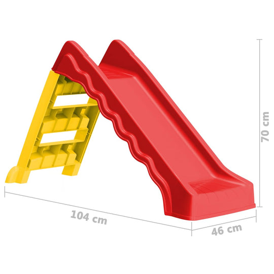 feed-cond-new, feed-sl-vidaXL Freight Payable, Multicolour, new, Outdoor Play Equipment, parcel, Slides, Toys & Games, Toys & Games > Outdoor Play Equipment > Slides, vidaXLFoldable Slide For Kids Indoor Outdoor Red And Yellow - Premium Slides from vidaXL ! Shop Online Buy Now at S & D's Value Store Family Business Best Customer Servicefeed-cond-new, feed-sl-vidaXL Freight Payable, Multicolour, new, Outdoor Play Equipment, parcel, Slides, Toys & Games, Toys & Games > Outdoor Play Equipment > Slides, vidaXL