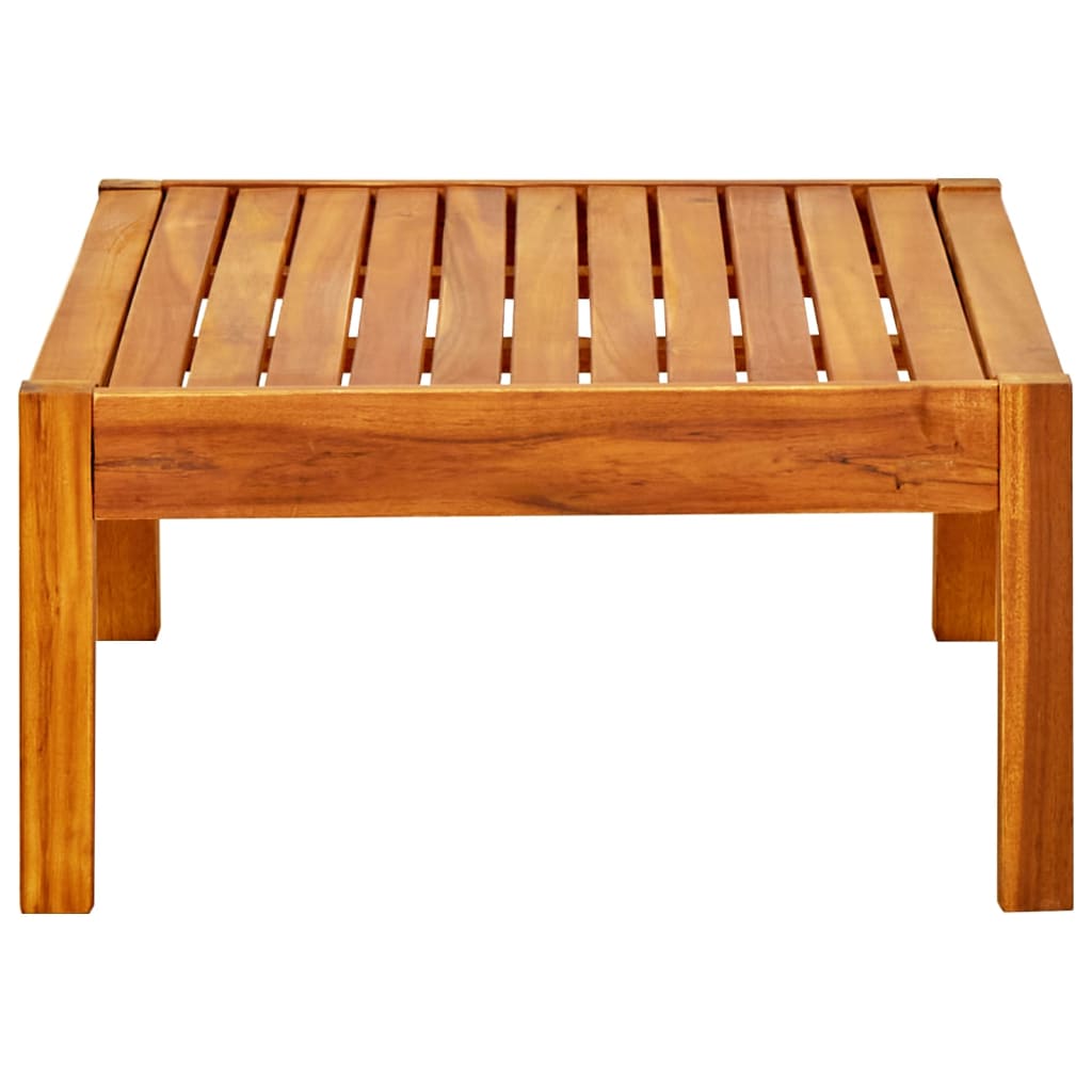 Garden Table 85x57x29 cm Solid Acacia Wood