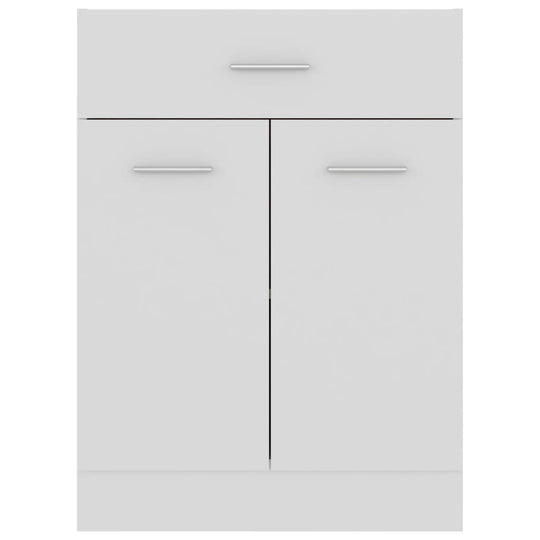 Drawer Bottom Cabinet White 60x46x81.5 cm Engineered Wood