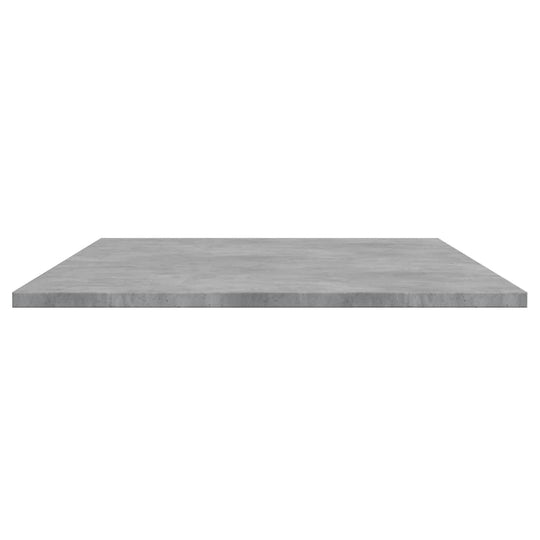 Bookshelf Boards 4 pcs Concrete Grey 100x50x1.5 cm Engineered Wood