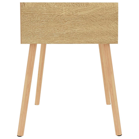 Affordable quality bedside cabinet in Sonoma Oak finish with drawer, 40x40x56 cm. Engineered wood nightstand perfect for modern decor.