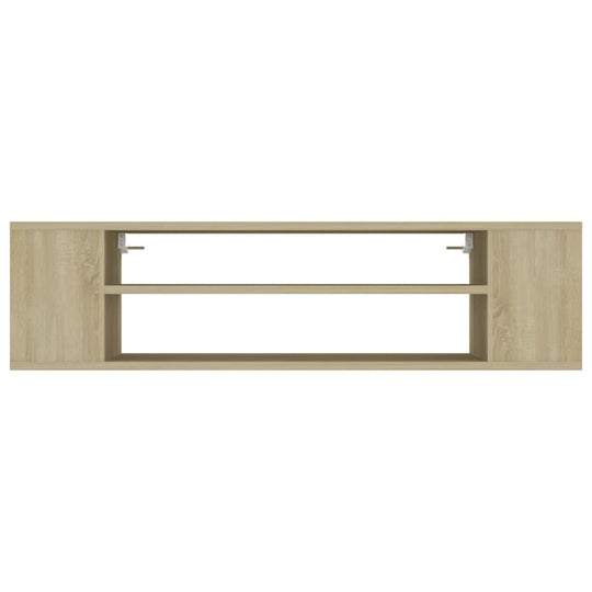 Hanging TV Cabinet Sonoma Oak 100x30x26.5 cm Engineered Wood