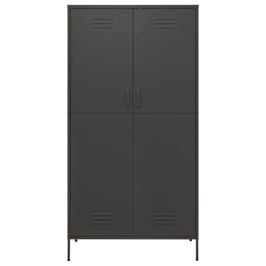 Wardrobe Anthracite 90x50x180 cm Steel