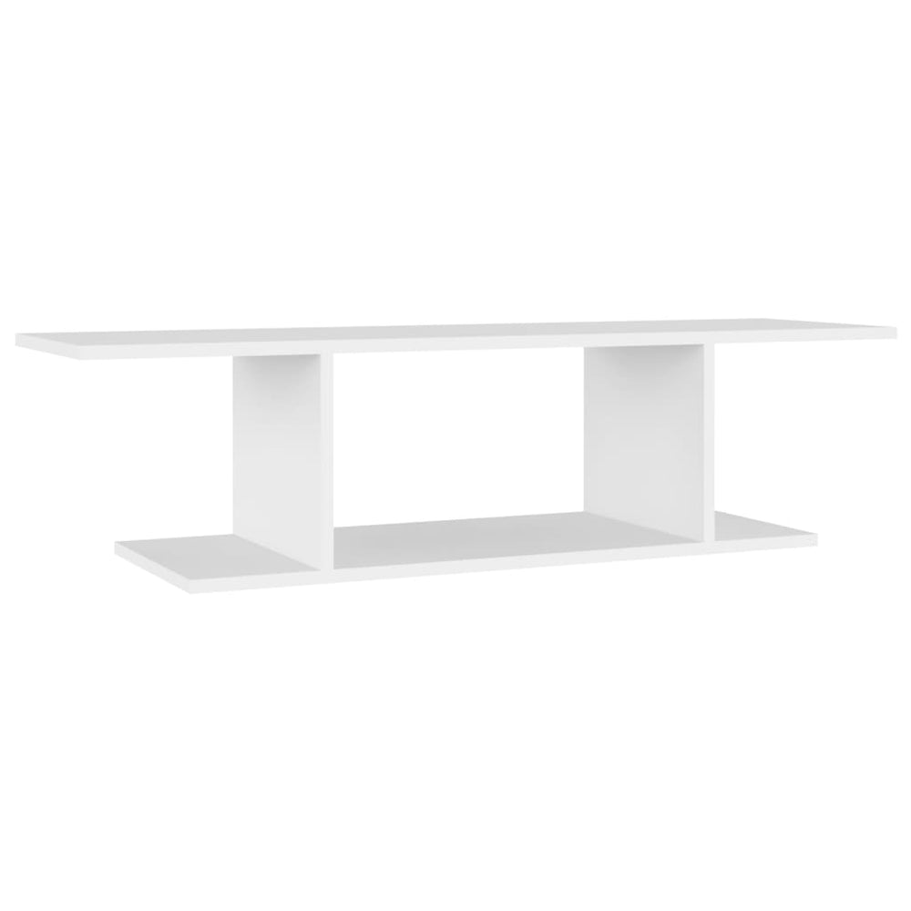 Wall Mounted TV Cabinet White 103x30x26.5 cm