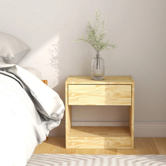 Bedside Cabinets 2 pcs 40x31x40 cm Solid Pinewood