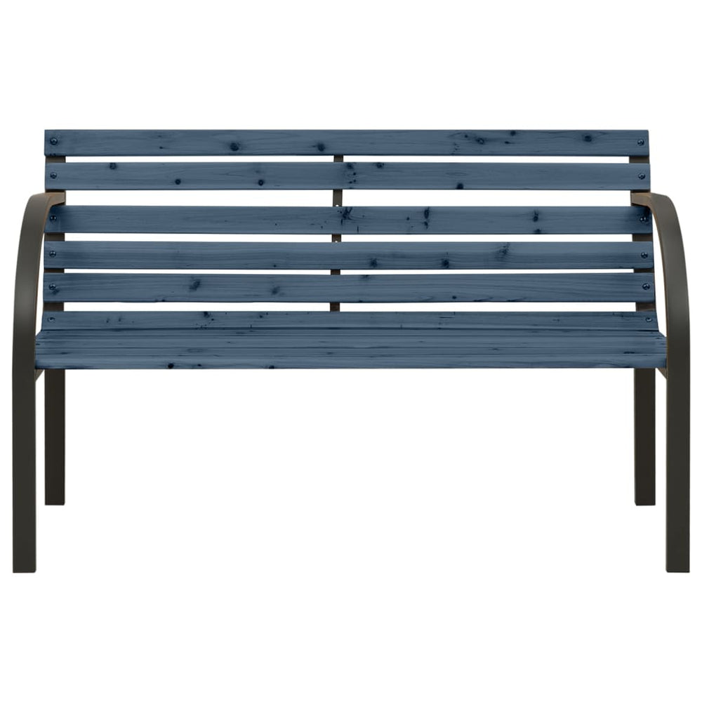 Children Garden Bench 81 cm Solid Wood Chinese Fir Grey