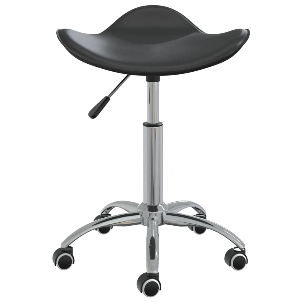 Office Chair Black Faux Leather