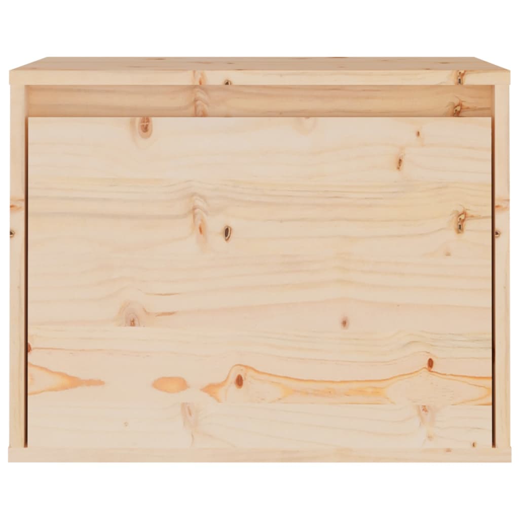 Wall Cabinet 45x30x35 cm Solid Wood Pine