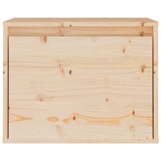 Wall Cabinet 45x30x35 cm Solid Wood Pine