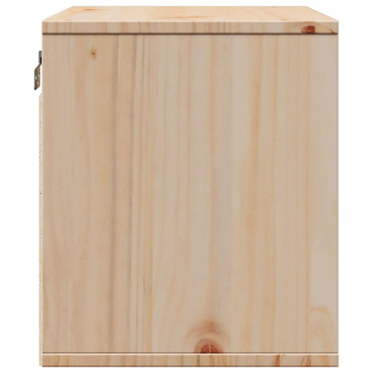 Wall Cabinet 45x30x35 cm Solid Wood Pine