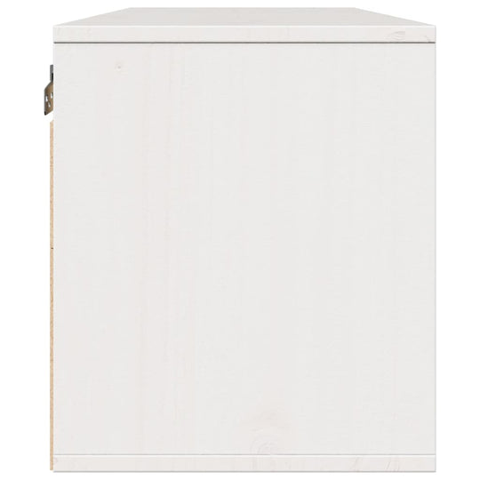 Wall Cabinets 2 pcs White 45x30x35 cm Solid Wood Pine