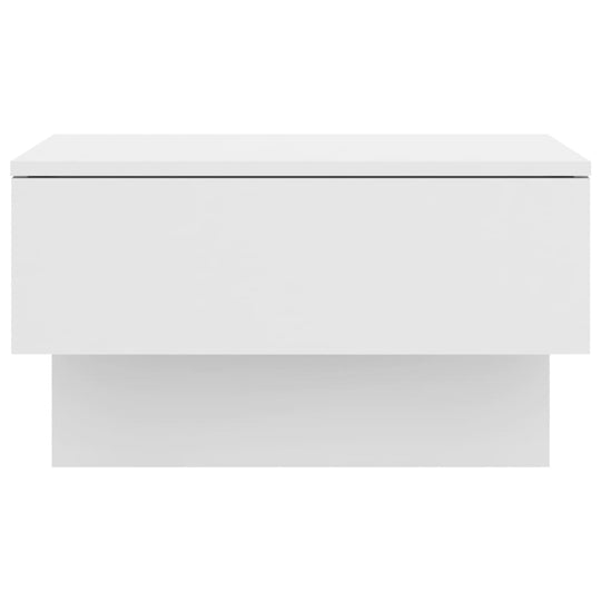 Wall-mounted Bedside Cabinets 2 pcs High Gloss White