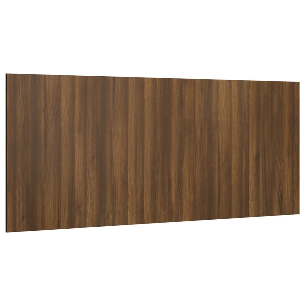 Bed Headboard Brown Oak 200 cm Engineered Wood