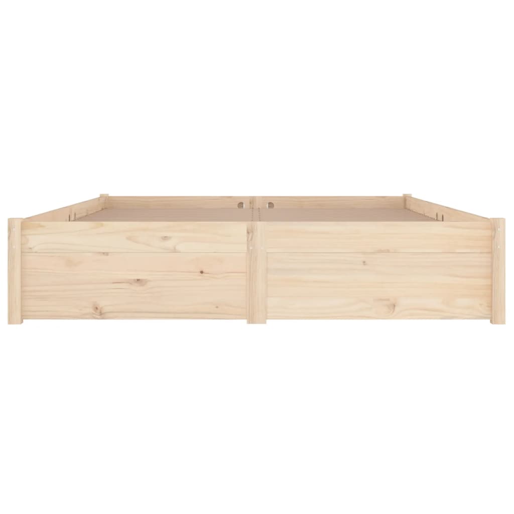 Bed Frame without Mattress with Drawers 150x200 cm