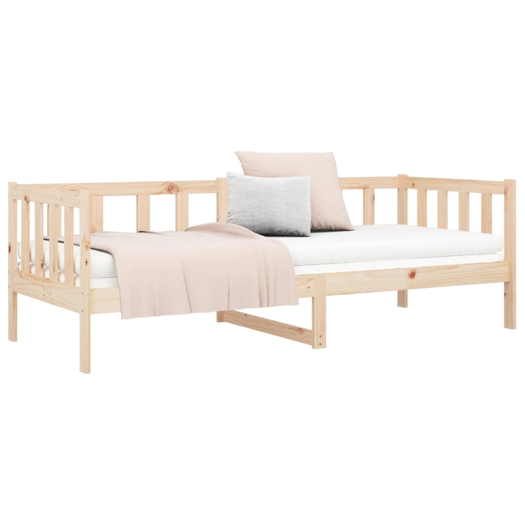 Day Bed without Mattress 90x190 cm Solid Wood Pine