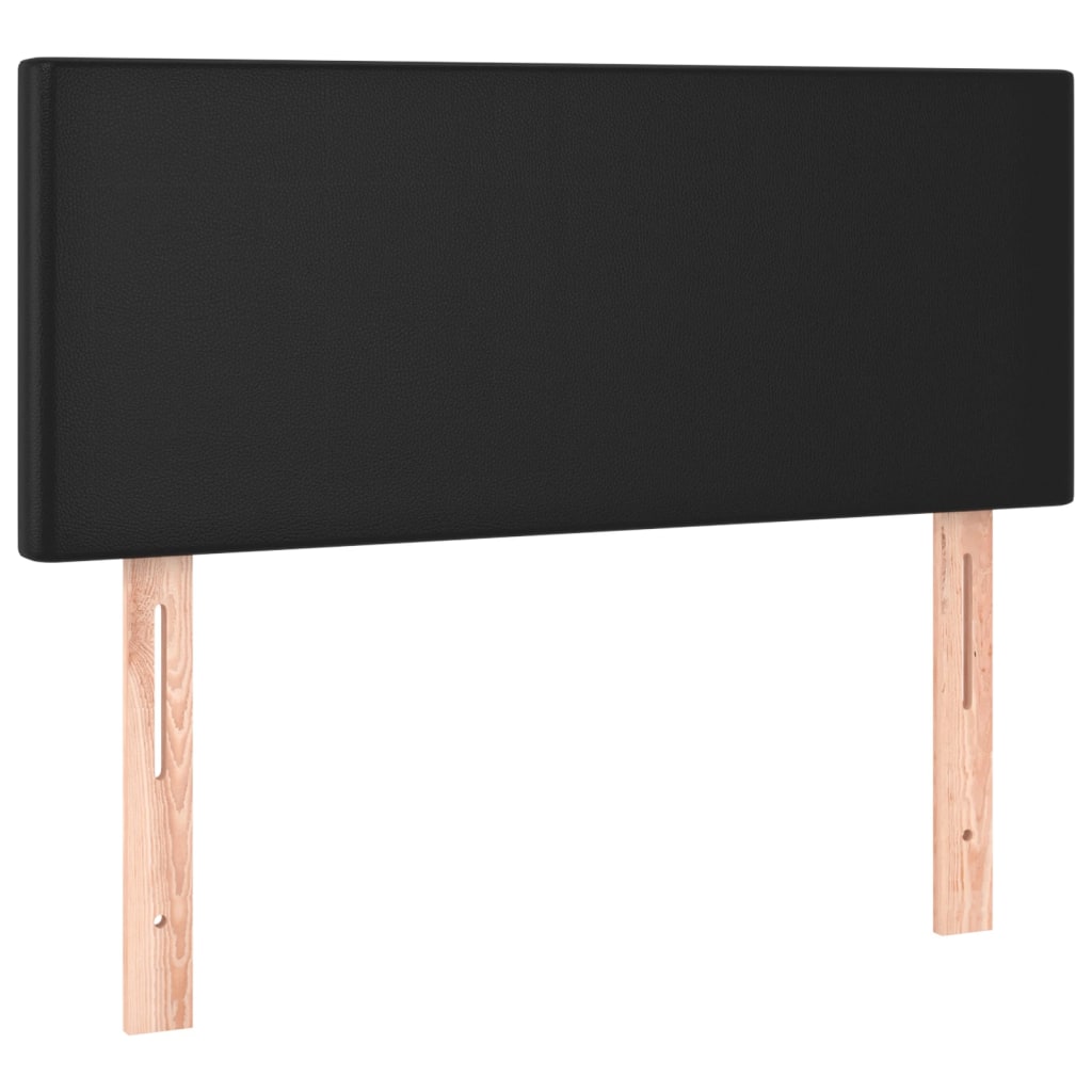 Headboard Black 100 cm Faux Leather