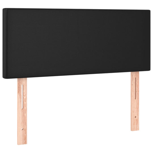 Headboard Black 100 cm Faux Leather