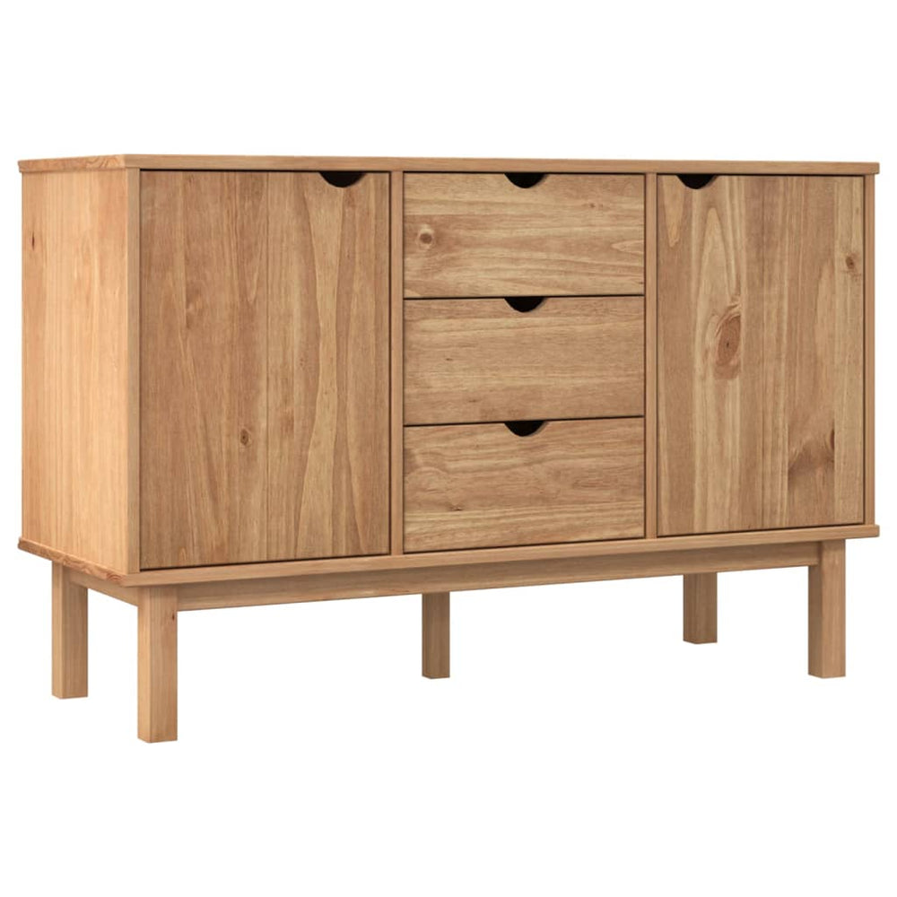 Sideboard Otta 113.5X43X73 Cm Solid Wood Pine