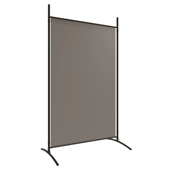 2-Panel Room Divider Anthracite 175x180 cm Fabric