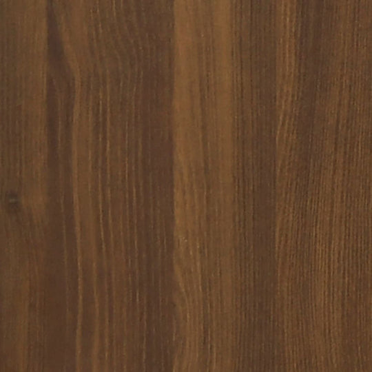 Close-up of brown oak engineered wood texture for affordable and quality TV cabinet.