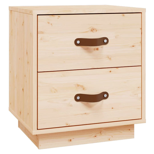 Bedside Cabinets 2 pcs 40x34x45 cm Solid Wood Pine