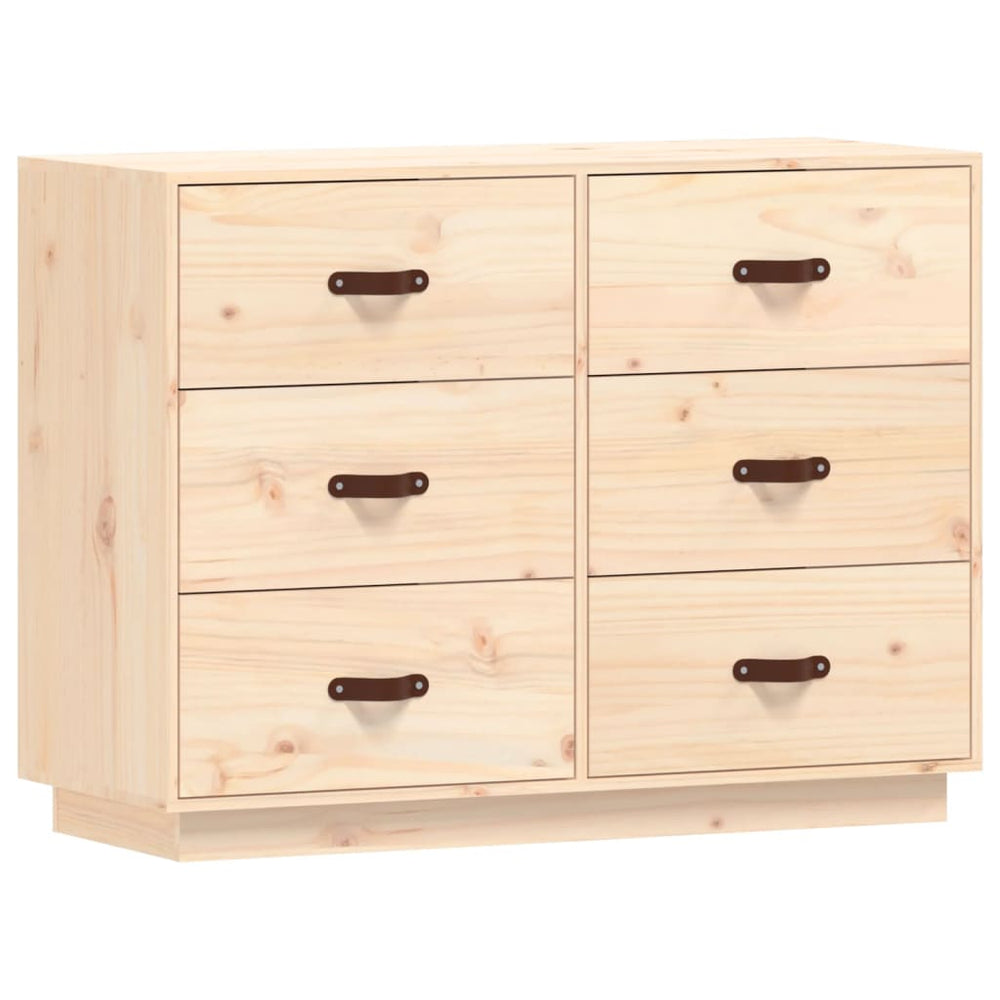 Sideboard 100X40X75 Cm Solid Wood Pine