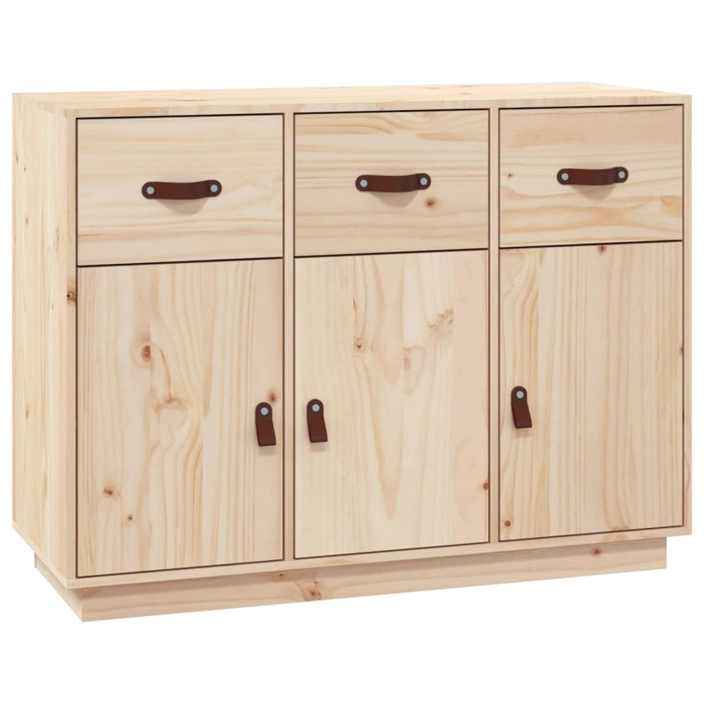 Sideboard 100X40X75 Cm Solid Wood Pine