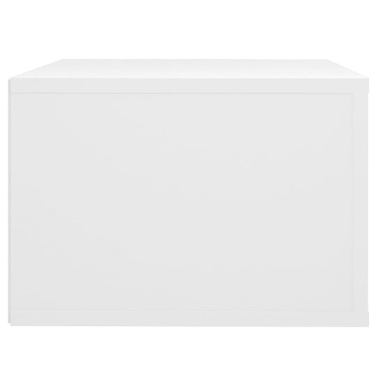 Wall-mounted Bedside Cabinets 2 pcs White 50x36x25 cm