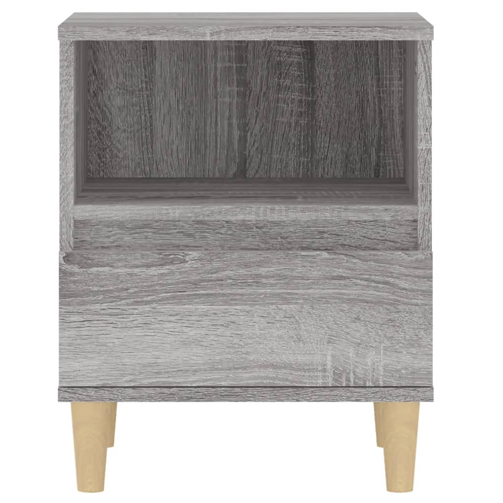 Bedside Cabinets 2 pcs Grey Sonoma 40x35x50 cm