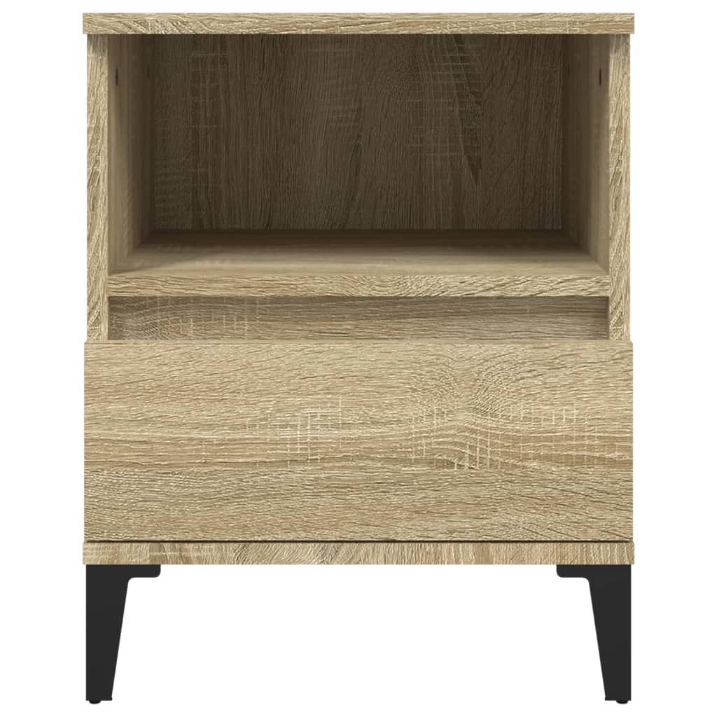 Bedside Cabinets 2 pcs Sonoma Oak 40x35x50 cm