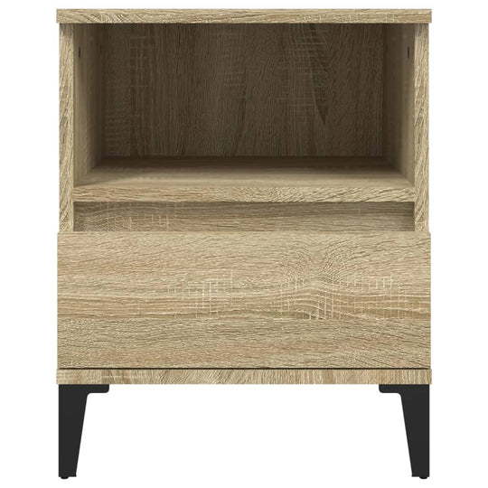 Bedside Cabinets 2 pcs Sonoma Oak 40x35x50 cm