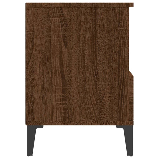 Bedside Cabinets 2 pcs Brown Oak 40x35x50 cm