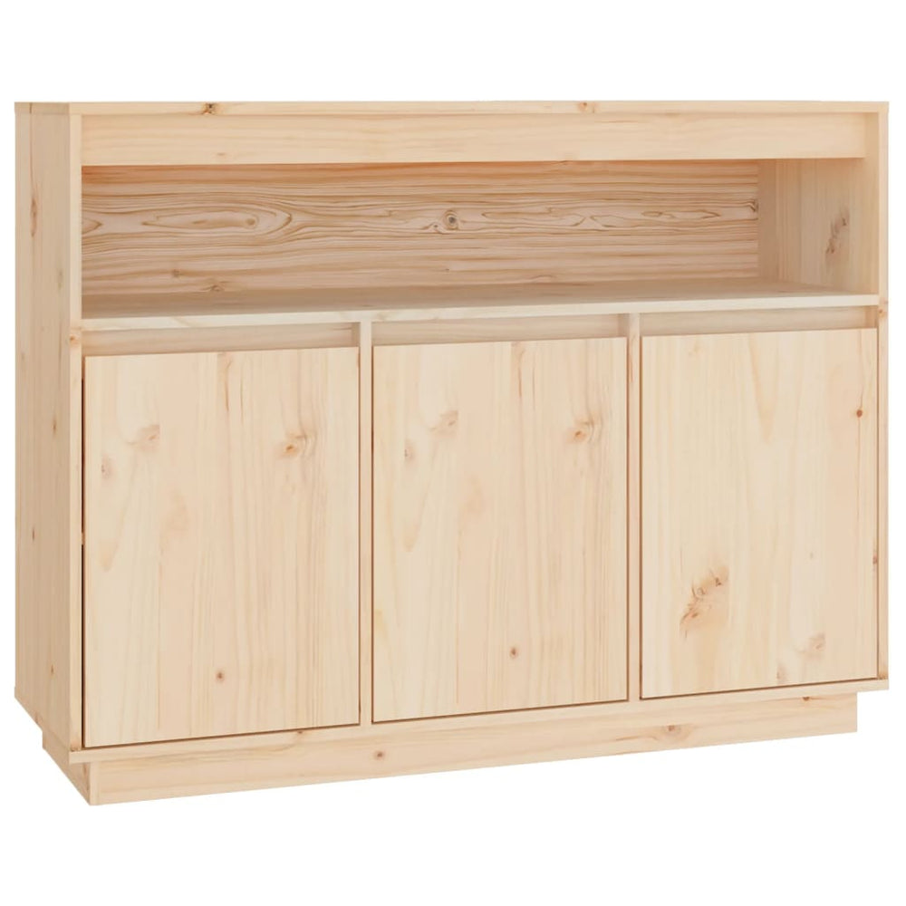 Sideboard 104.5X34X80 Cm Solid Wood Pine