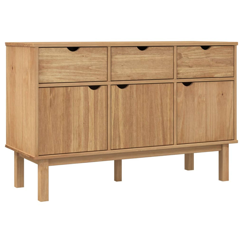 Sideboard Otta 114X43X73.5 Cm Solid Wood Pine