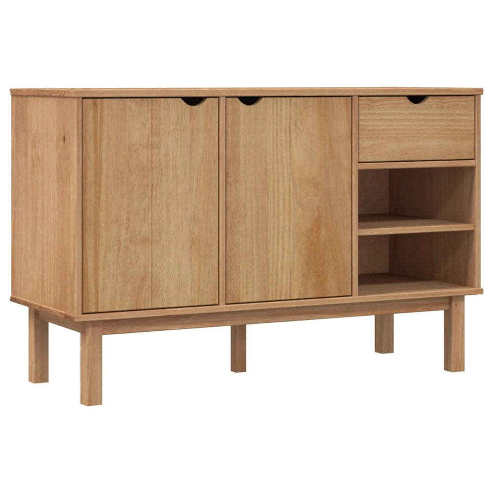 Sideboard Otta 114X43X73.5 Cm Solid Wood Pine