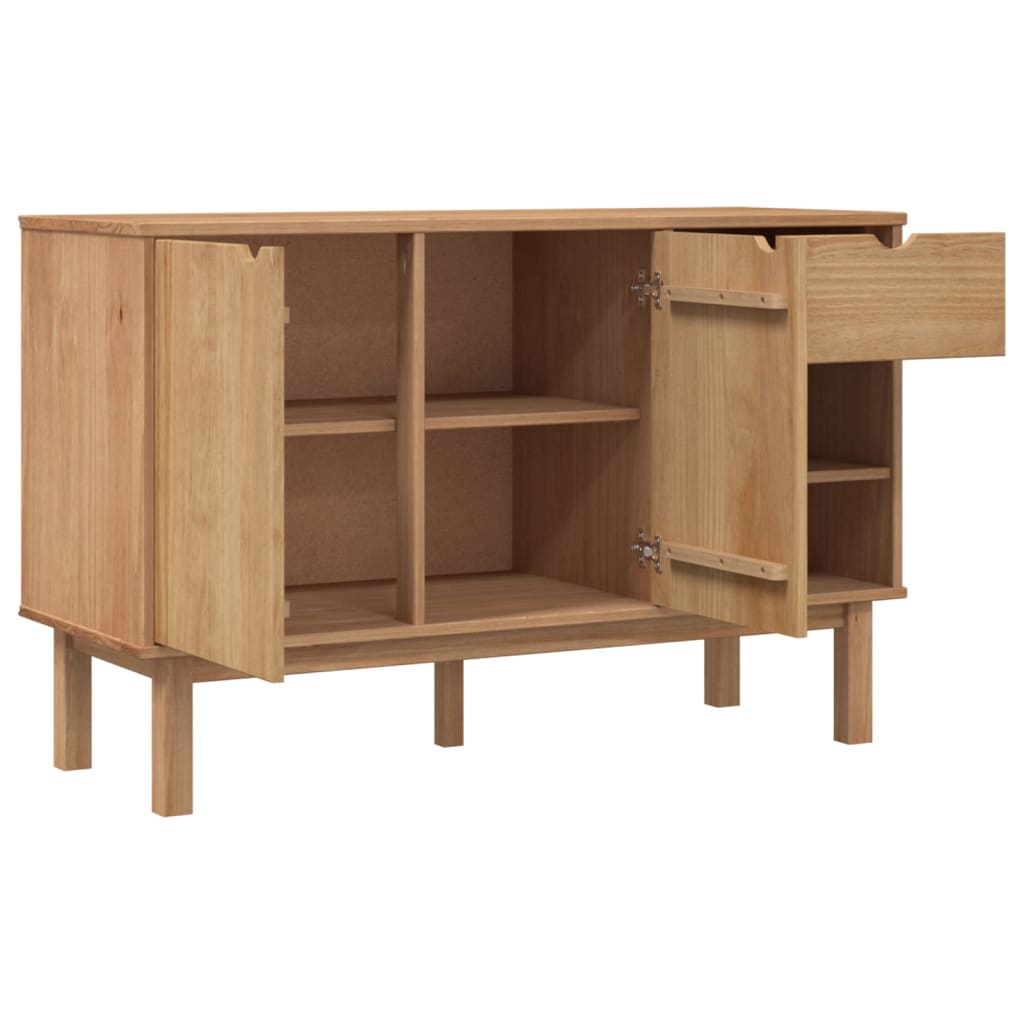 Sideboard Otta 114X43X73.5 Cm Solid Wood Pine