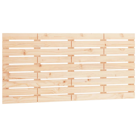 Wall Headboard 156 cm Solid Wood Pine