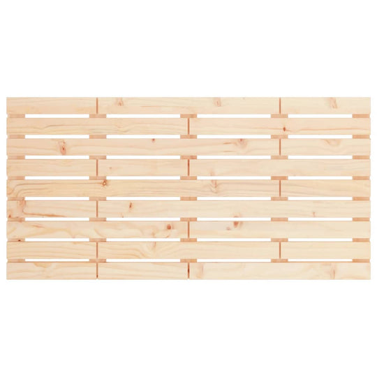 Wall Headboard 156 cm Solid Wood Pine