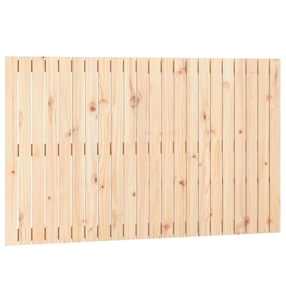 Wall Headboard 140 cm Solid Wood Pine