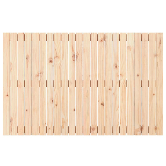 Wall Headboard 140 cm Solid Wood Pine