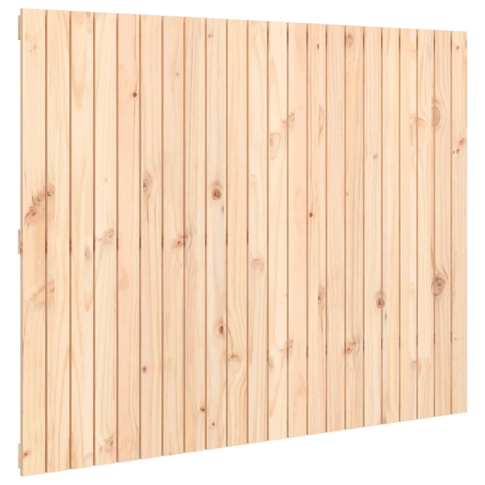 Wall Headboard 140 cm Solid Wood Pine