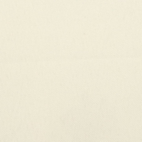 Close-up of cream white oxford fabric texture used for affordable and quality 50x50x7 cm chair cushions.