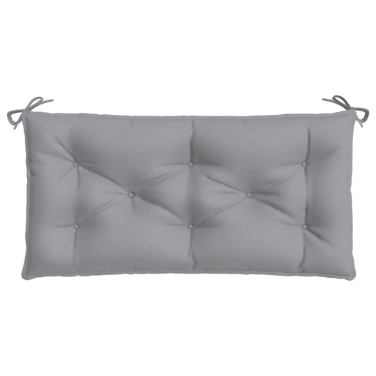 Garden Bench Cushion Grey 110x50x7 cm Oxford Fabric