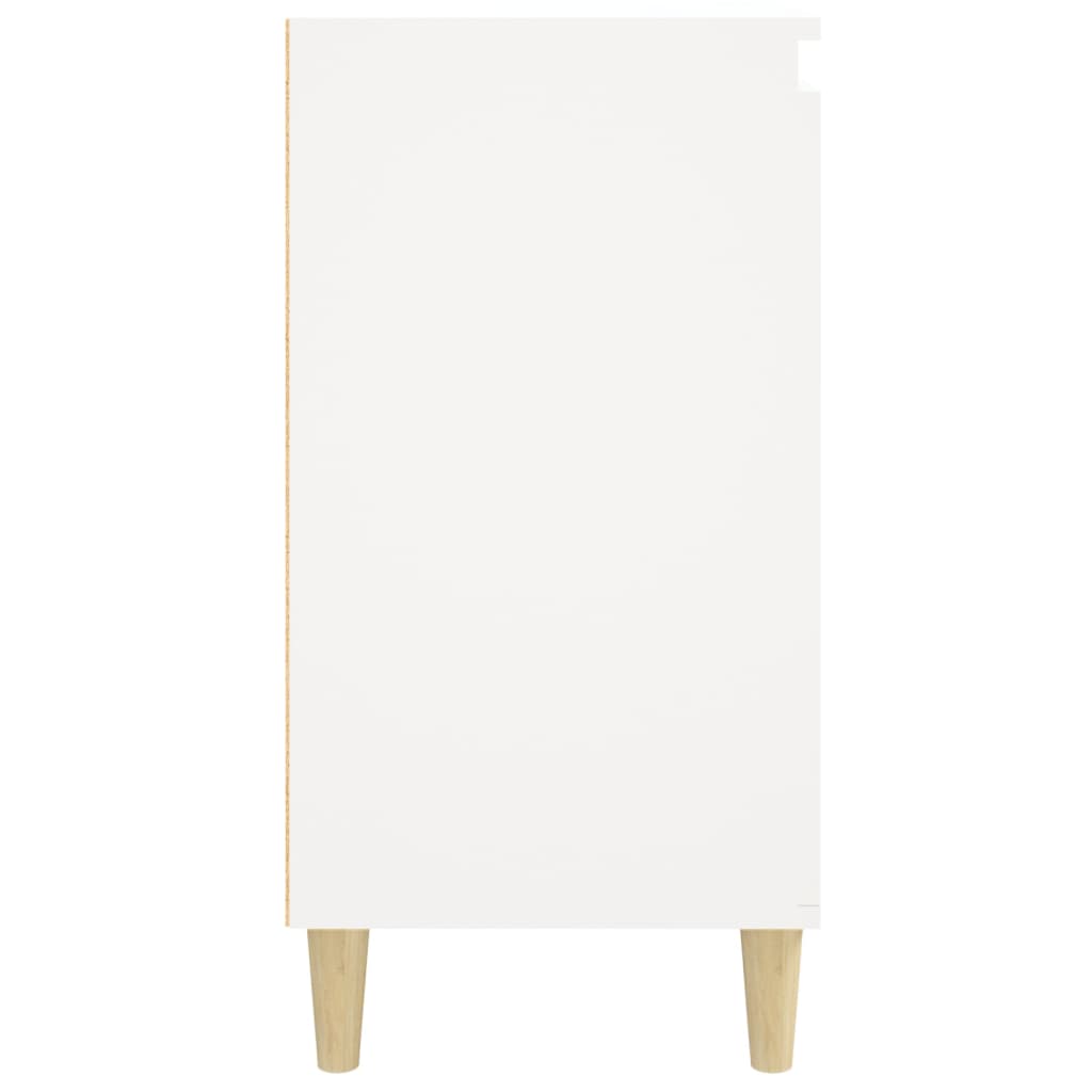 Bedside Cabinets 2 pcs White 40x35x70 cm Engineered Wood