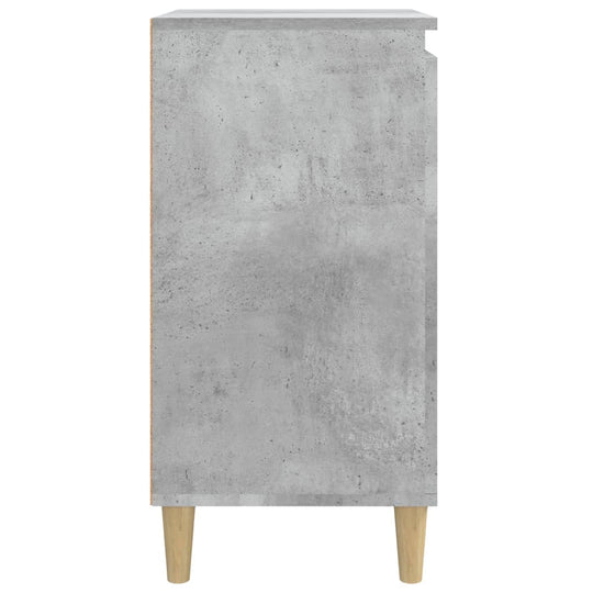 Bedside Cabinets 2 pcs Concrete Grey 40x35x70 cm Engineered Wood